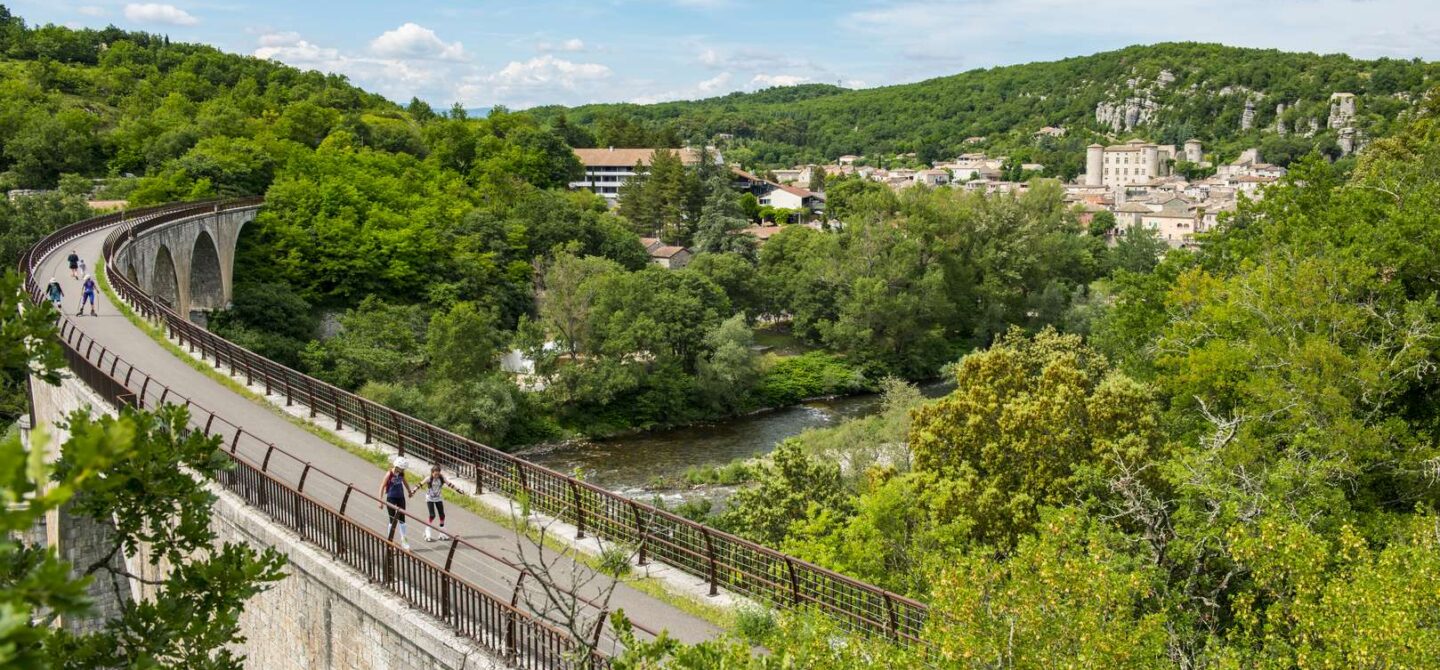 Via Ardèche à vélo ©Matthieu Dupont