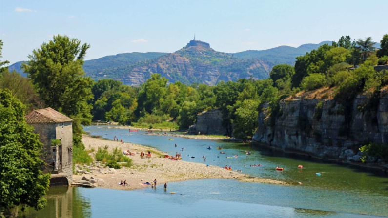 Plage de Ruoms Ardèche ©Mélissa Crus (Copier)